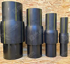 Неразъемное соединение полиэтилен-сталь 280-273 мм SDR 11 газ